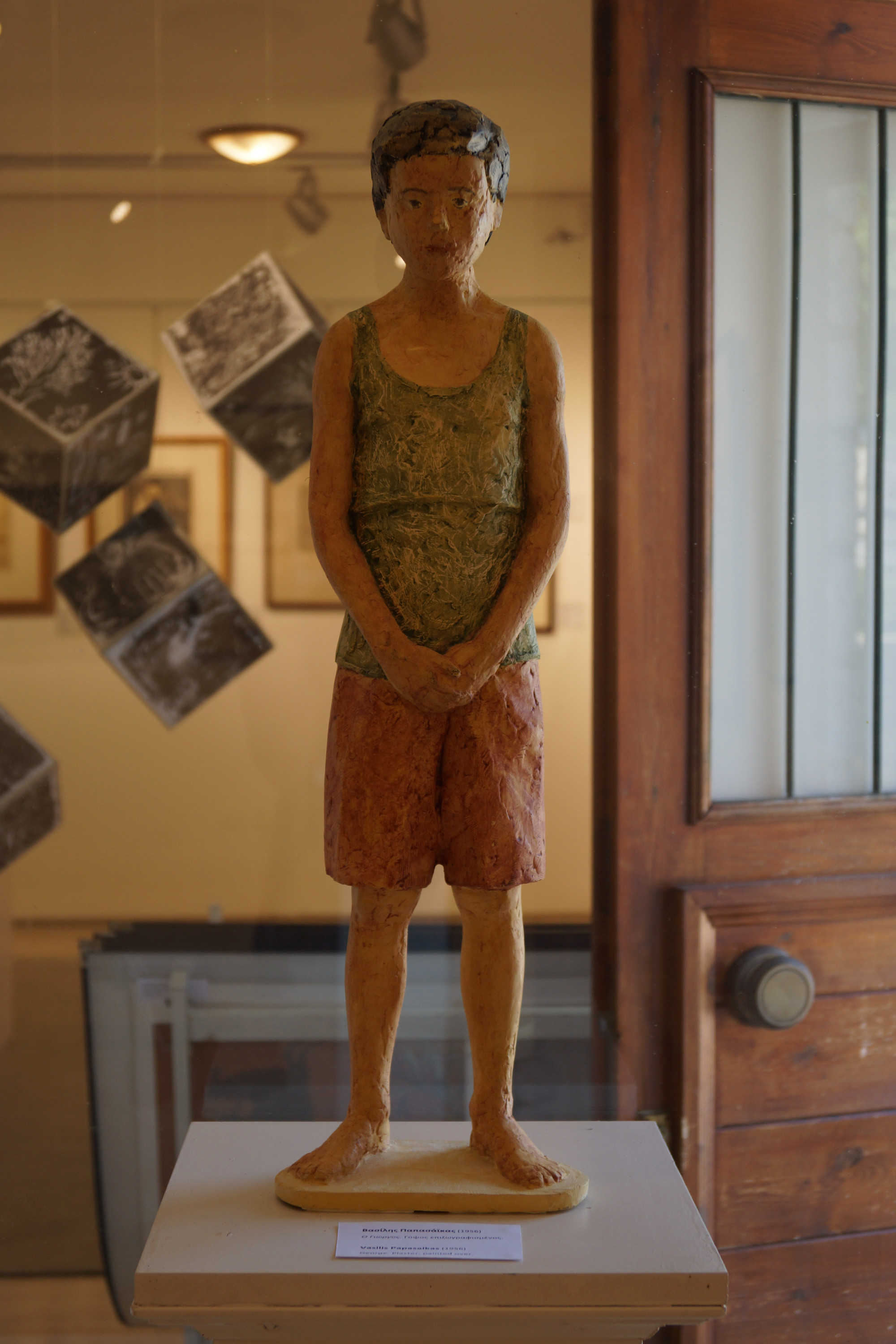 Βασίλης Παπασάικας (γ. 1965), Ο Γιώργος, επιζωγραφισμένος γύψος.